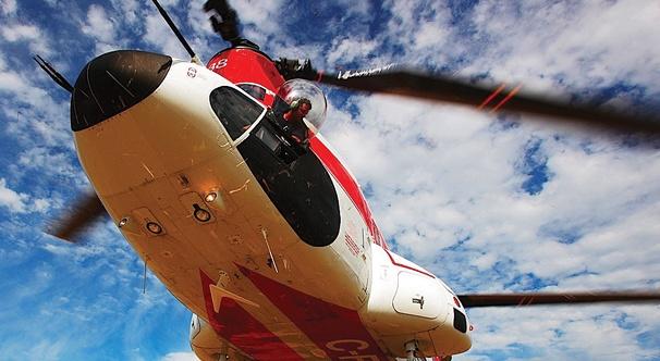 Helicoptere de levage aerien chinook