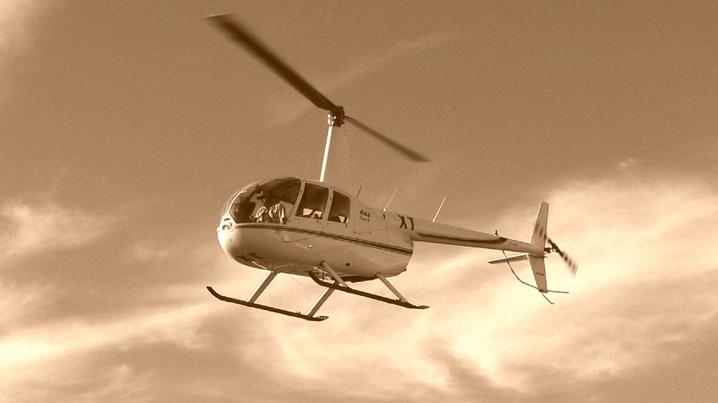 Surveillance par helicoptere
